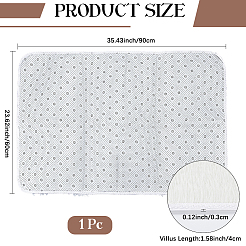 Polyester Fiber Rugs&nbsp;DIY-WH20007-837A