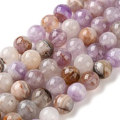 Natural Amethyst Lace Agate Beads Strands&nbsp;GG-CBABD99-04-10mm