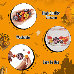 Halloween DIY Beads Findings Kits&nbsp;DIY-TA0014-47B