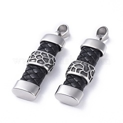 Imitation Leather Pendants&nbsp;STAS-G198-03