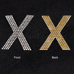 Glitter Hotfix Glass Rhinestone&nbsp;DIY-FG0001-54