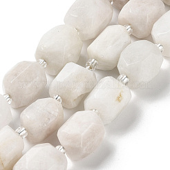 Natural White Moonstone Beads Strands&nbsp;G-C105-A05-01