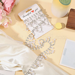 Round Crystal Glass Rhinestone Cup Chains&nbsp;DIY-GL0005-74