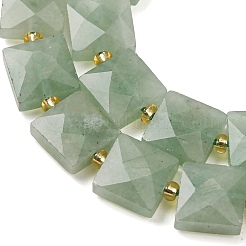 Natural Green Aventurine Beads Strands&nbsp;G-F839-A10-01