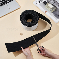 粘着フェルトテープ  ブラック  100x5mm  5 m /ロール&nbsp;DIY-WH0591-582H