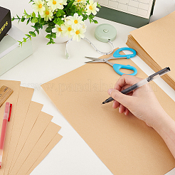 A4 Rectangle Printable Blank Kraft Paper Self Adhesive Stickers&nbsp;STIC-WH0002-026