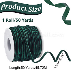 50 Yards Single Face Velvet Ribbon&nbsp;OCOR-HY0001-16D