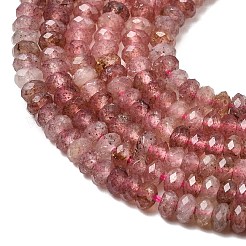 Natural Strawberry Quartz Beads Strands&nbsp;G-G343-A08-2x4mm