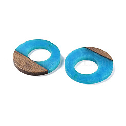 Resin & Wood Pendants&nbsp;WOOD-F015-14D