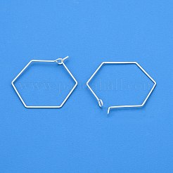 Brass Earring Hooks&nbsp;KK-WH20013-04S-B