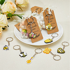 Bees Theme Keychain Favors Set&nbsp;DIY-FH0005-33