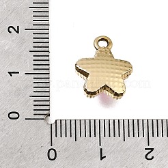 UV Plating Alloy and Glass Pendants&nbsp;GL-CBA6CEF-02G