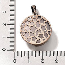Natural Rose Quartz Pendants&nbsp;G-P560-01R-22