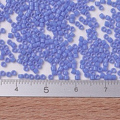 MIYUKIデリカビーズ  シリンダー  日本製シードビーズ  11/0  （db0730)不透明ツルニチニチソウ  1.3x1.6mm  穴：0.8mm  約2000個/10g&nbsp;X-SEED-J020-DB0730