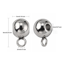 Tarnish Resistant 304 Stainless Steel Tube Bails&nbsp;STAS-G075-12P
