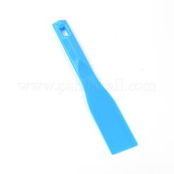 Plastic Spatula Painting Knife&nbsp;LS-AJEW-WH0182-66B