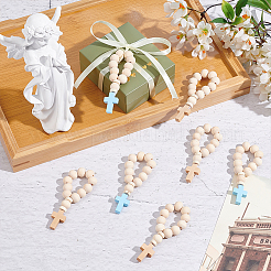 Cross Wood Pendants Decoration&nbsp;KEYC-AB00009