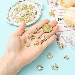 25Pcs 5 Styles Alloy with Rhinestone Pendants&nbsp;FIND-YW0012-71