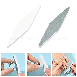 20Pcs PVC Sponge Silver Polishing Strips&nbsp;PVC-SC0001-18