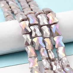 AB Color Plate Glass Beads Strands&nbsp;EGLA-P051-06A-B05