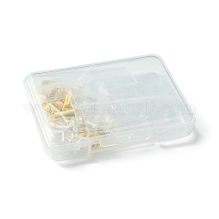 12Pcs 2 Colors Brass Clip-on Earring Converters Findings&nbsp;KK-FS0001-30