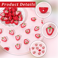 50Pcs Printed Opaque Acrylic Beads&nbsp;OACR-PA0001-79