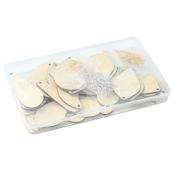 DIY Unfinished Blank Earring Making Kit&nbsp;DIY-FS0004-10