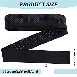 6M Polyester Non-Slip Silicone Gripper Band&nbsp;OCOR-BC0006-18A-01