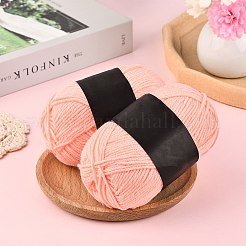 編み物やかぎ針編み用のポリエステル糸5本  ピンク  1mm  5pc&nbsp;YCOR-SZ0001-03D