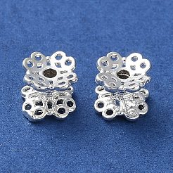 Rack Plating Brass Spacer Beads&nbsp;KK-F090-18S