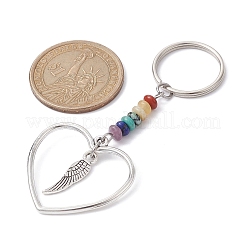 Heart Alloy Pendant Keychain&nbsp;KEYC-JKC00626-01