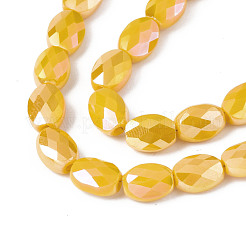 Electroplate Glass Beads Strands&nbsp;EGLA-S194-11A-A06