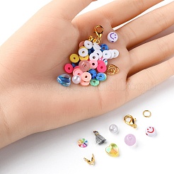 DIY Heishi Bracelet Necklace Making Kit&nbsp;DIY-YW0006-75