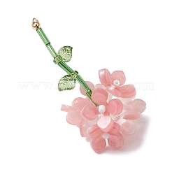 Resin Flower Pendants&nbsp;PALLOY-TA00251-02