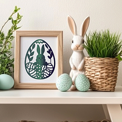 Easter Theme Carbon Steel Cutting Dies Stencils&nbsp;DIY-WH0309-3560