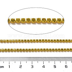 Iron Rhinestone Glass Cup Chain&nbsp;CH-U001-01F