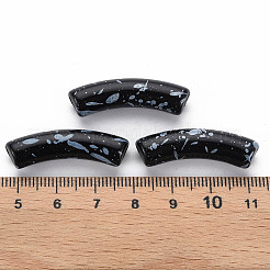 Opaque Spray Painted Acrylic Beads&nbsp;LS-MACR-S372-002F-B01
