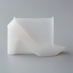 DIY 3D High-heeled Shoes Silicone Molds&nbsp;AJEW-D046-20