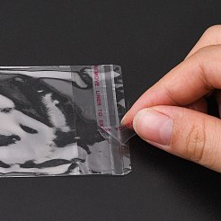 セロハンギフトラッピングミニバッグ  透明  9x5cm  一方的な厚さ：0.0125mm  インナー対策：7x5のCM&nbsp;X-OPC-I003-5x7cm
