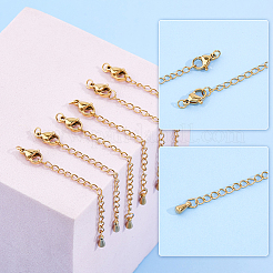 20Pcs 304 Stainless Steel Chain Extender&nbsp;STAS-DC0016-92G