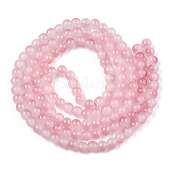 Baking Paint Imitation Jade Glass Round Bead Strands&nbsp;X1-DGLA-N003-10mm-03