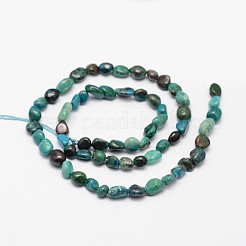 Nuggets Natural Chrysocolla Beads Strands&nbsp;G-N0164-10