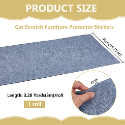 Polyester Anti Cat Scratch Furniture Protector Stickers&nbsp;AJEW-WH0609-395B