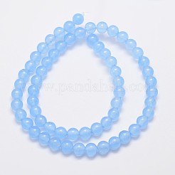 Natural & Dyed Malaysia Jade Bead Strands&nbsp;X-G-A146-6mm-A20