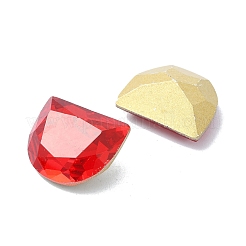 Faceted Glass Rhinestone Cabochons&nbsp;GGLA-C032-03