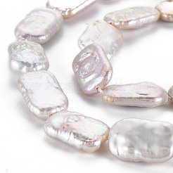 Natural Keshi Pearl Beads Strands&nbsp;PEAR-S020-D05