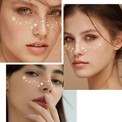 10Pcs Transfer Sticker Proof Removable Temporary Tattoos Stickers&nbsp;DIY-SP0003-65A-07