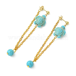 304 Stainless Steel Dangle Stud Earrings for Women&nbsp;EJEW-JE07233