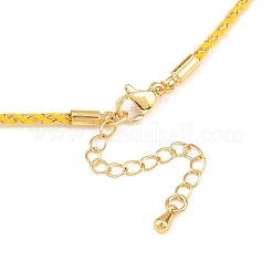 2MM Nylon Braided Cord Necklace Making&nbsp;MAK-A019-02G-20