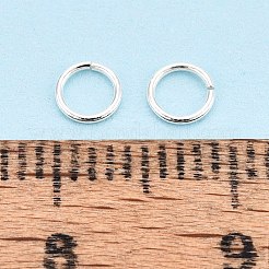925スターリングシルバーオープンタイプ丸カン  ラウンド  銀  4x0.4mm  内径：3mm  約133個/3g  26ゲージ&nbsp;STER-N017-30B-S